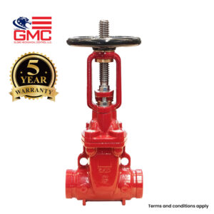 GMC Fire صمام بوابة OS&Y محزز GMC-OSY-GG