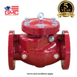GMC Fire صمام عدم رجوع متأرجح بفلنجات GMC-SCV-FF