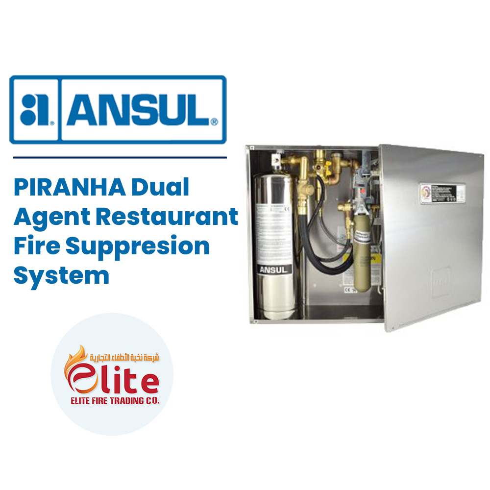 ANSUL Ansul PIRANHA Dual Agent Restaurant Fire Suppresion System in Saudi Arabia