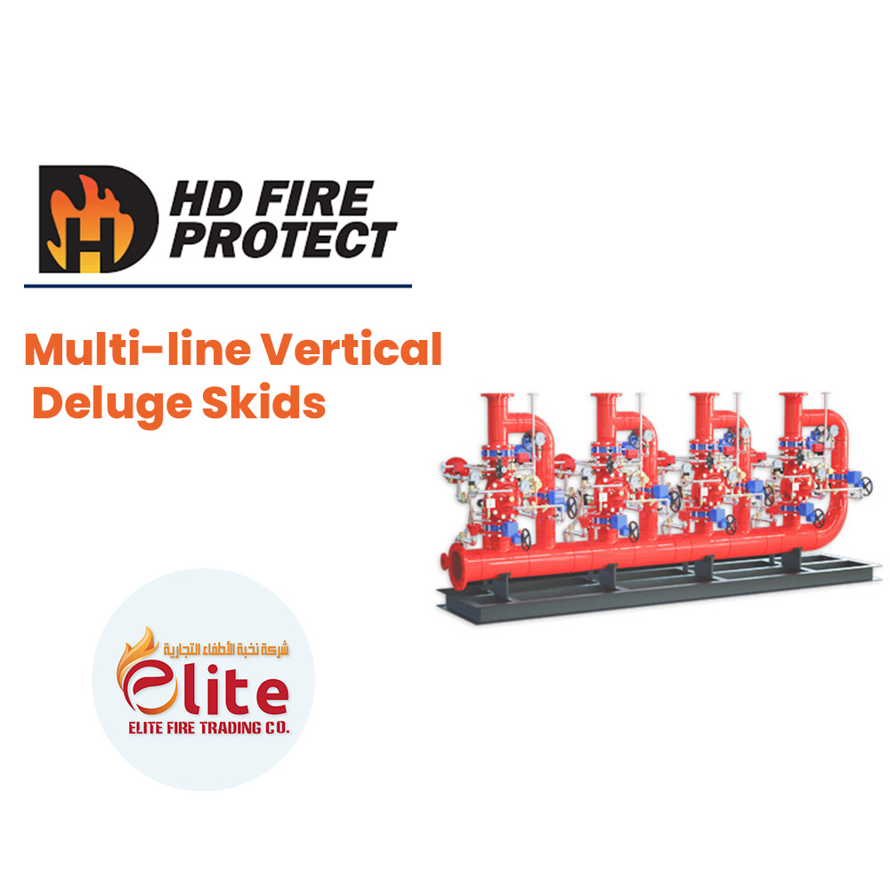 HD Fire Protect HD fire protect Multi-line Vertical Deluge Skids in Saudi Arabia