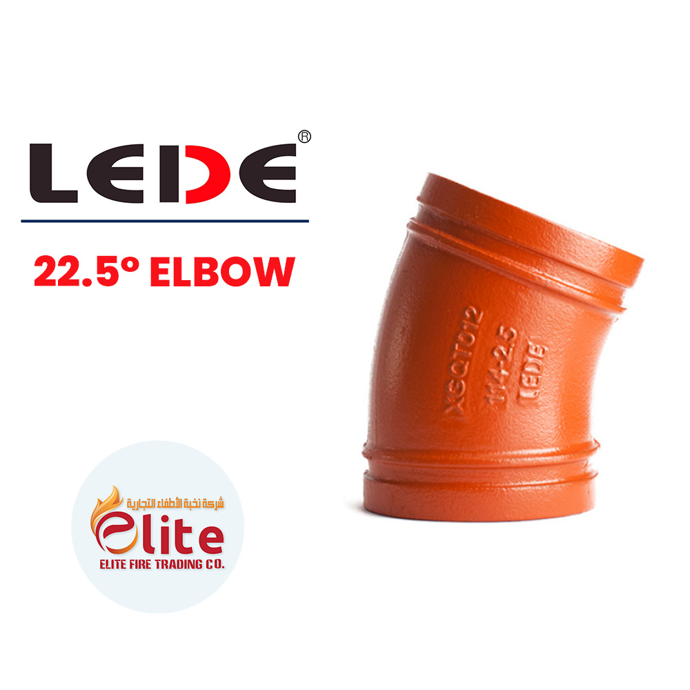 LEDE Lede Fitting 22.5° ELBOW in Saudi Arabia