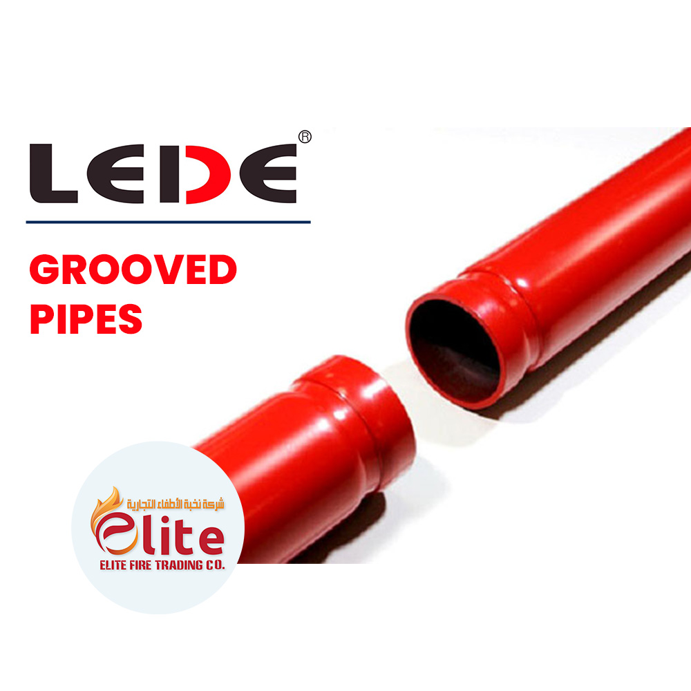 LEDE Lade GROOVED PIPES in Saudi Arabia