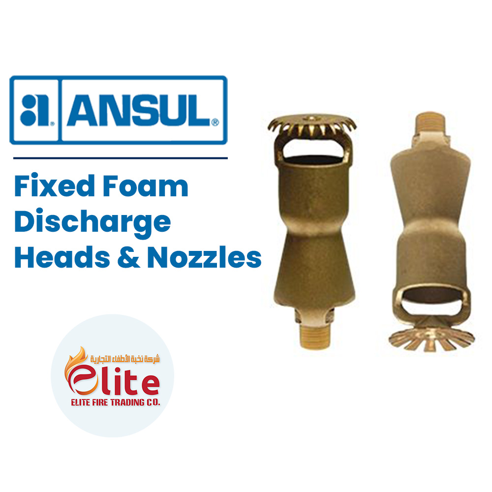 ANSUL Ansul Fixed Foam Discharge Heads & Nozzles in Saudi Arabia