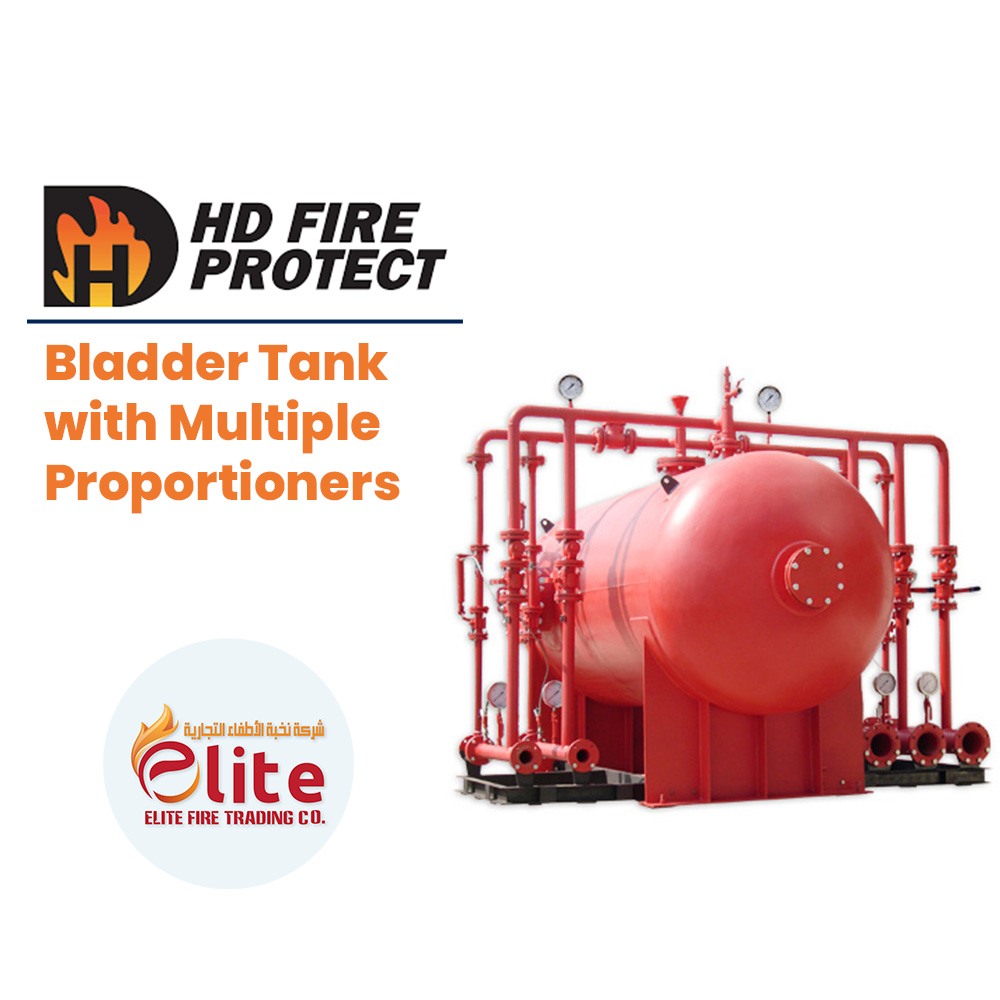 HD Fire Protect HD Fire Protect Bladder Tank with Multiple Proportioners in Saudi Arabia