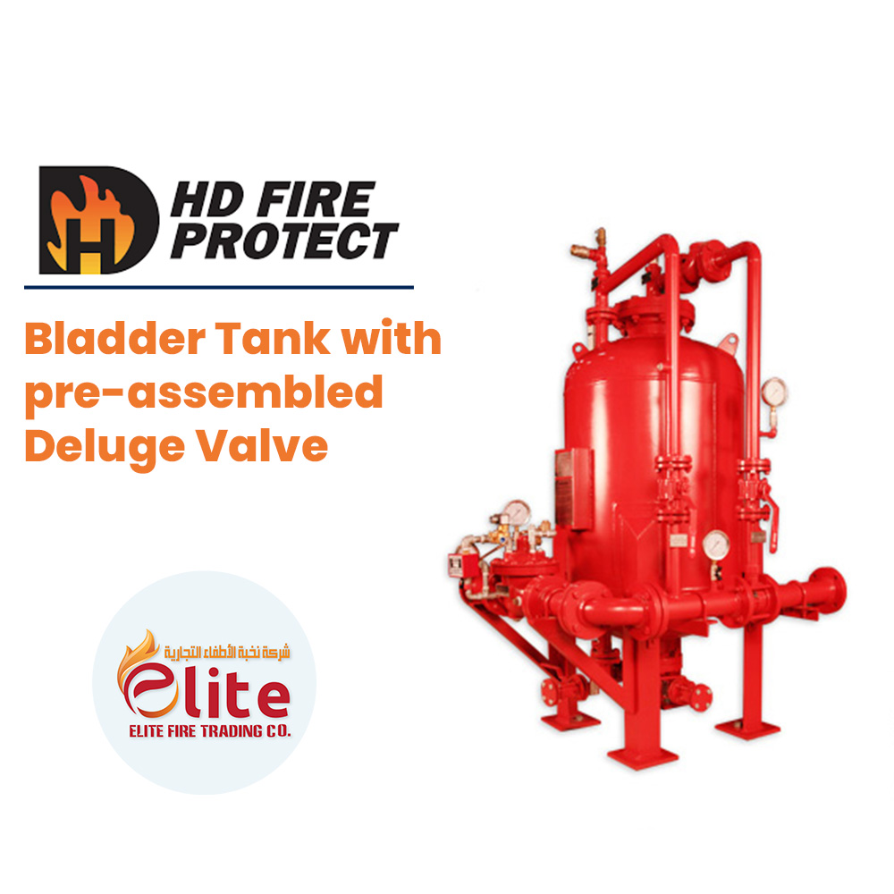 HD Fire Protect HD Fire Protect Bladder Tank with pre-assembled Deluge Valve in Saudi Arabia