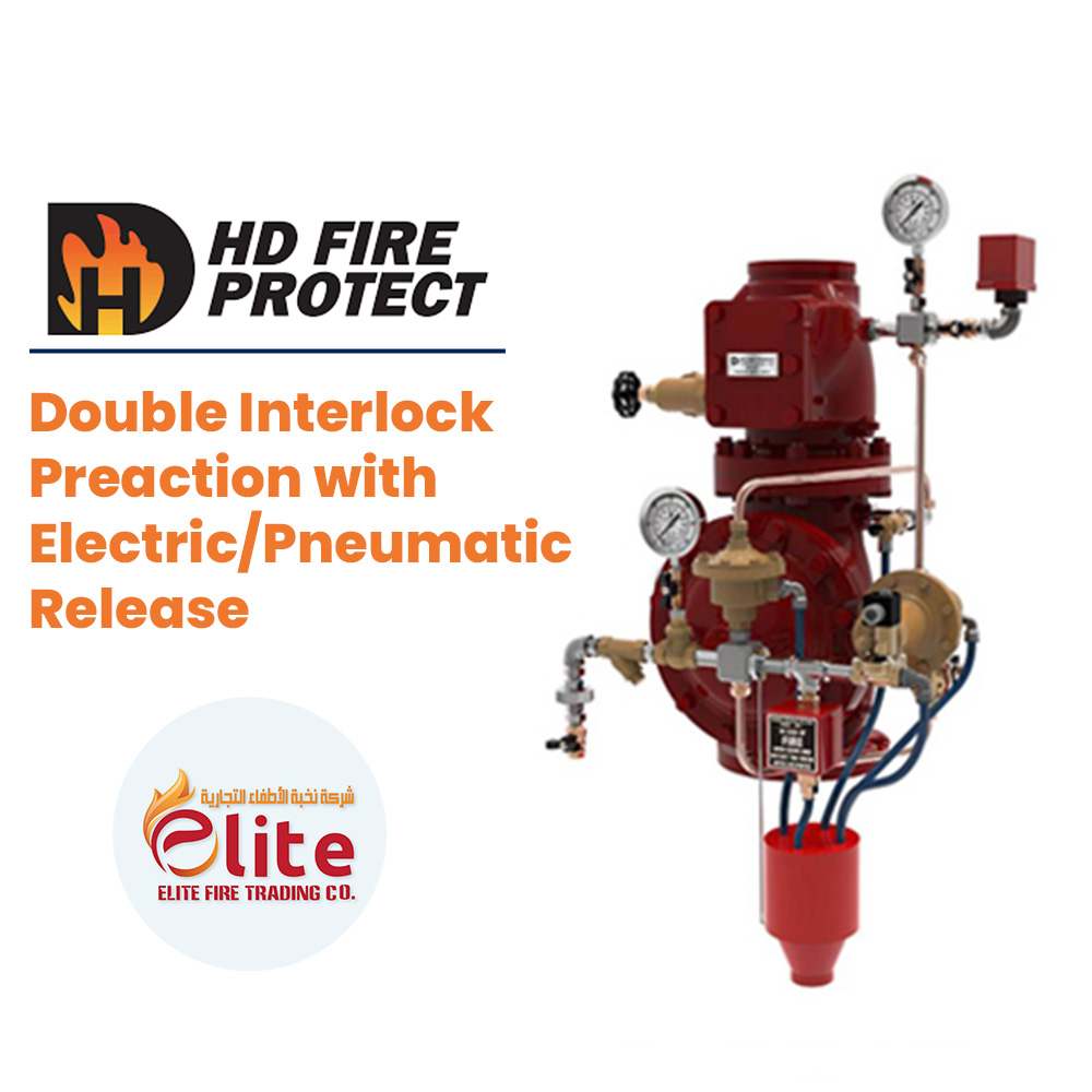 HD Fire Protect HD Fire Protect Double Interlock Preaction with Electric/Pneumatic Release in Saudi Arabia