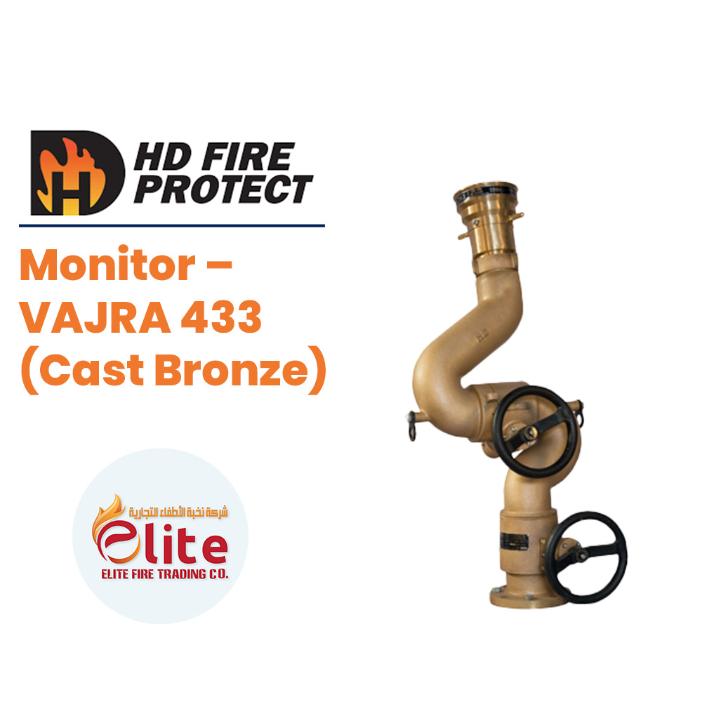 HD Fire Protect HD Fire Protect Monitor – VAJRA 433 (Cast Bronze) in Saudi Arabia