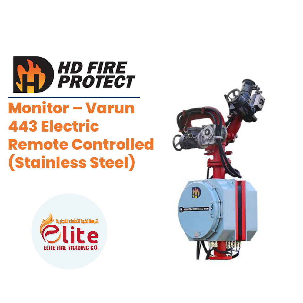 HD Fire Protect HD Fire Protect Monitor – Varun 443 Electric Remote Controlled (Stainless Steel) in Saudi Arabia