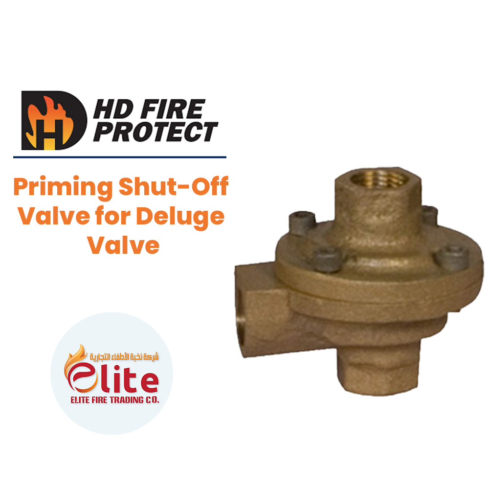 HD Fire Protect HD Fire Protect Priming Shut-Off Valve for Deluge Valve in Saudi Arabia