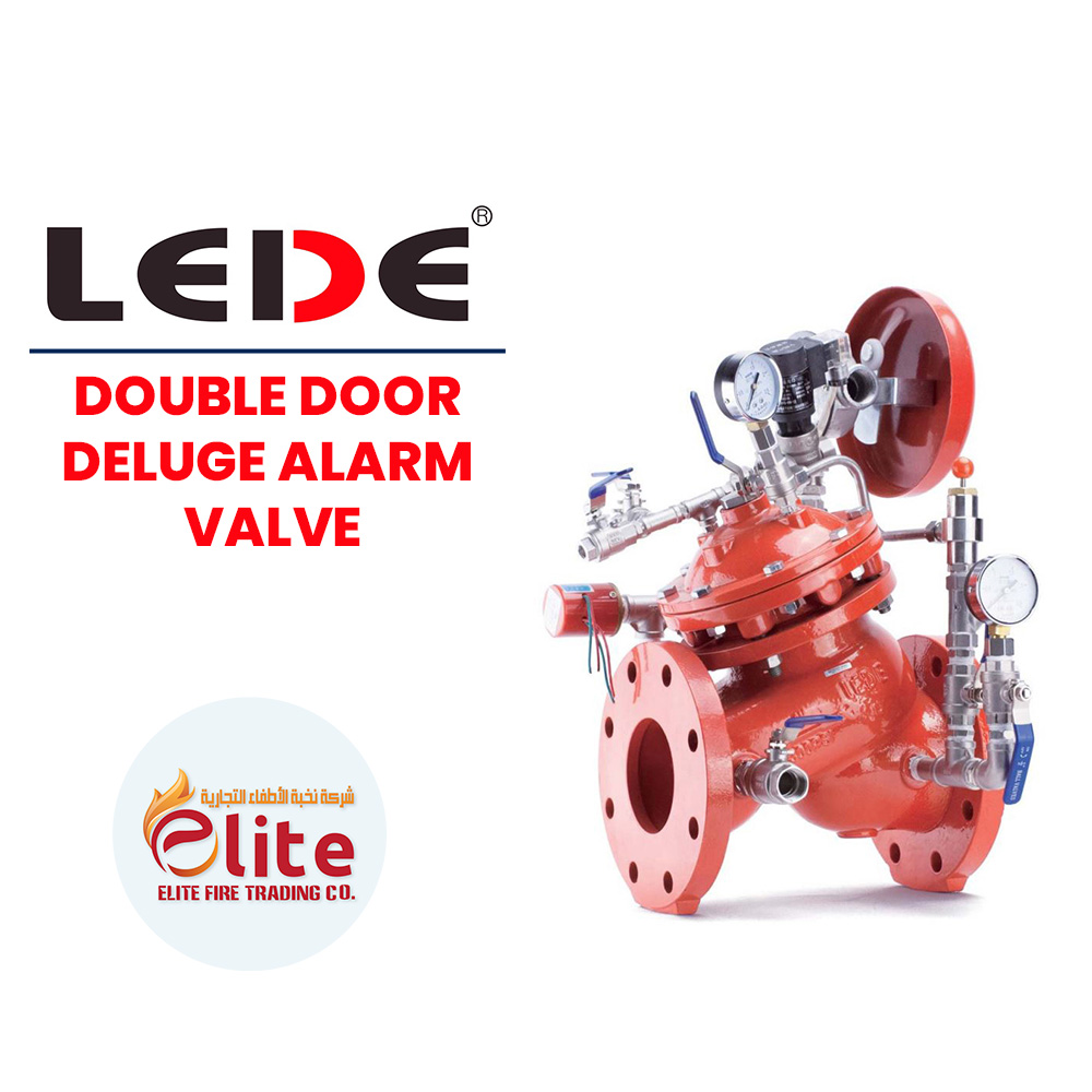 LEDE Lede DOUBLE DOOR DELUGE ALARM VALVE in Saudi Arabia