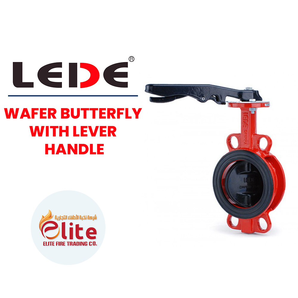 LEDE Lede WAFER BUTTERFLY WITH LEVER HANDLE in Saudi Arabia