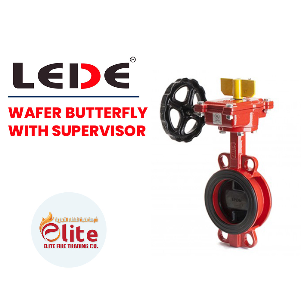 LEDE Lede WAFER BUTTERFLY WITH SUPERVISOR in Saudi Arabia by elite fire trading company