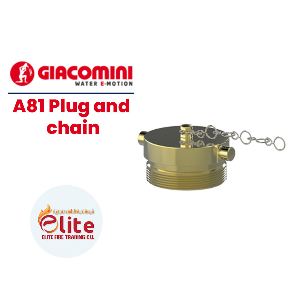 Giacomini Giacomini A81 Plug and chain in Saudi Arabia