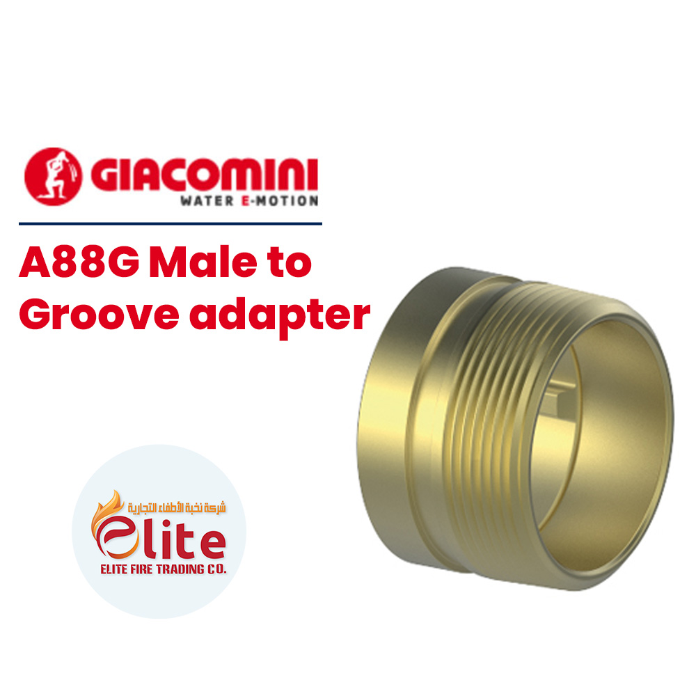 Giacomini Giacomini A88G Male to Groove adapter in Saudi Arabia