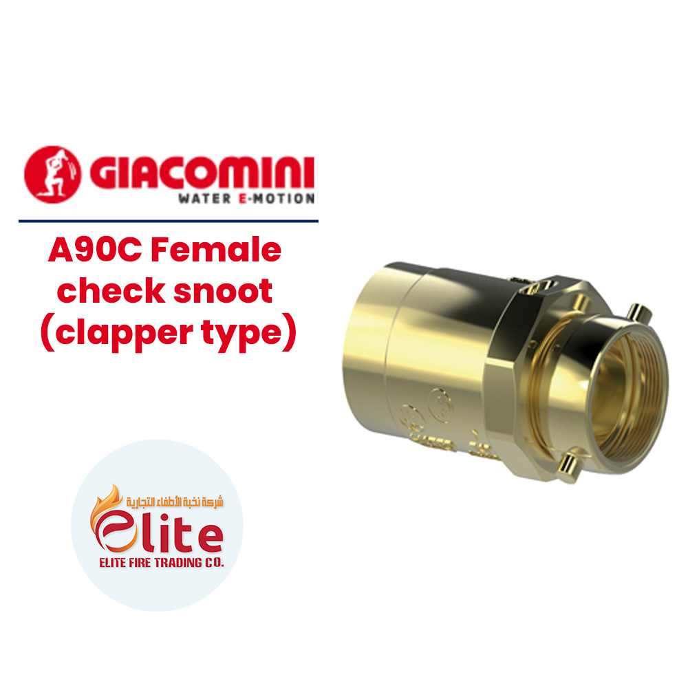 Giacomini Giacomini A90C Female check snoot (clapper type) in Saudi Arabia