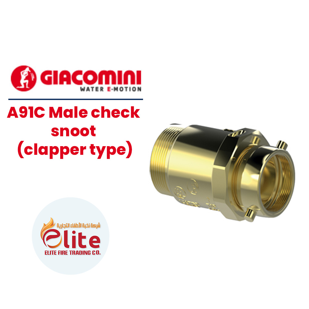 Giacomini Giacomini A91C Male check snoot (clapper type) in Saudi Arabia