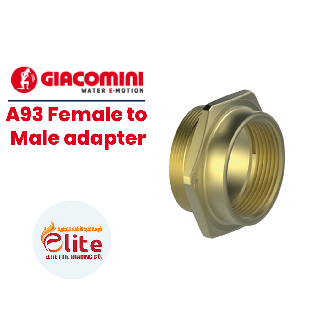 Giacomini Giacomini A93 Female to Male adapter in Saudi Arabia