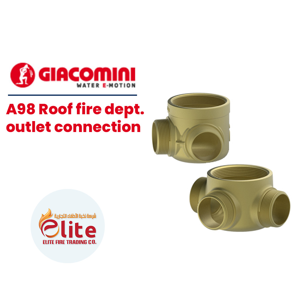 Giacomini Giacomini A98 Roof fire dept. outlet connection in Saudi Arabia