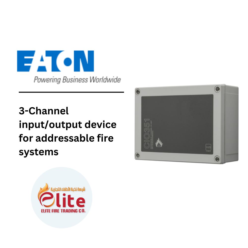 Eaton / Cooper EATON 3-Channel input/output device for addressable fire systems in Saudi Arabia