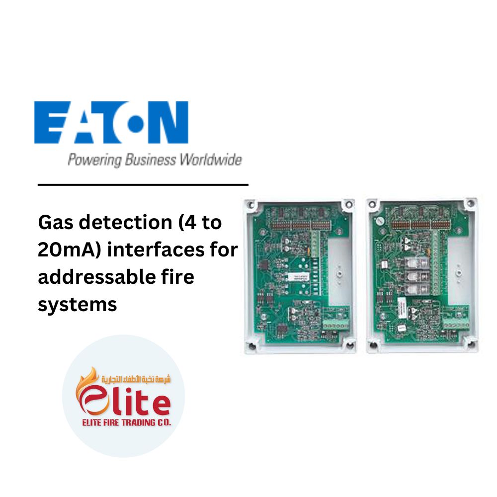 Eaton / Cooper EATON Gas detection (4 to 20mA) interfaces for addressable fire systems in Saudi Arabia