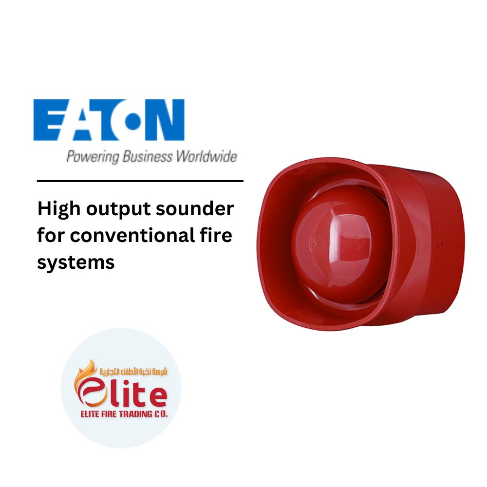 Eaton / Cooper EATON High output sounder for conventional fire systems in Saudi Arabia