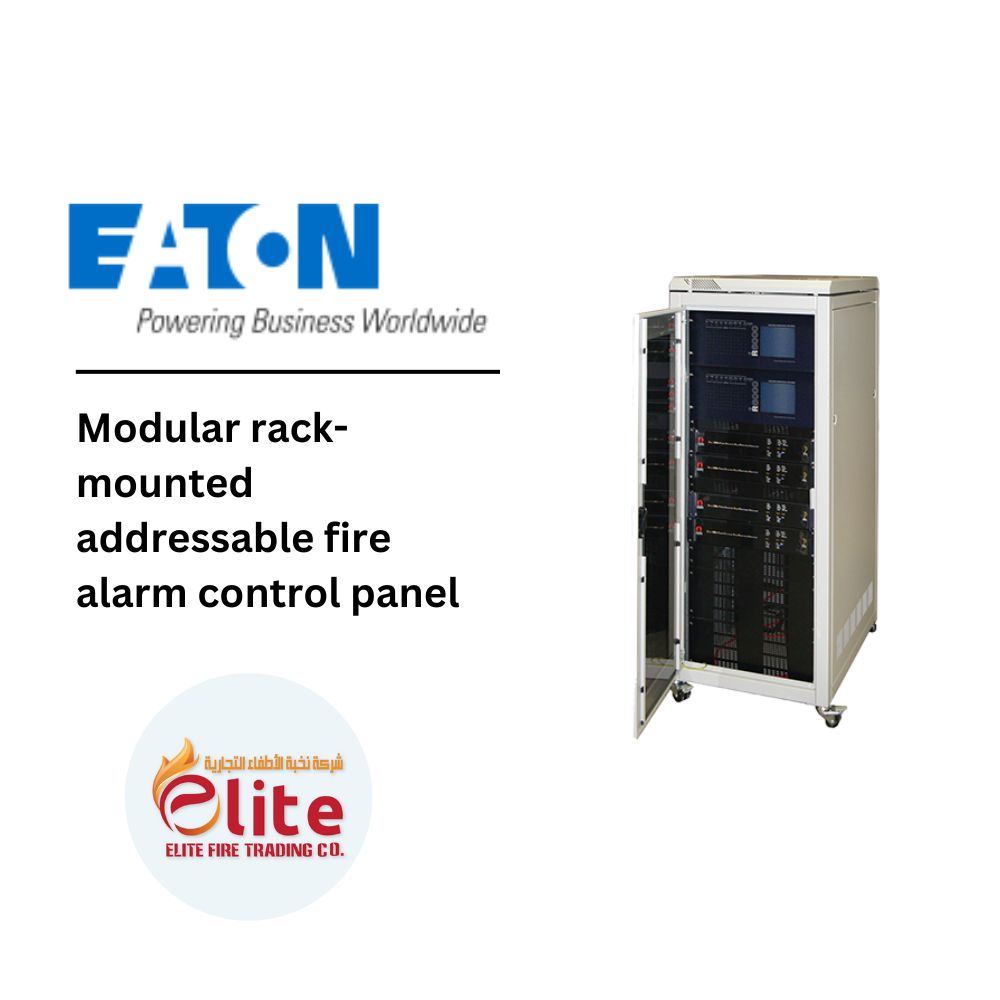 Eaton / Cooper EATON Modular rack-mounted addressable fire alarm control panel in Saudi Arabia