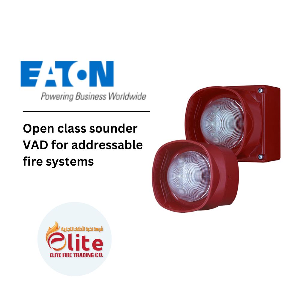 Eaton / Cooper EATON Open class sounder VAD for addressable fire systems in Saudi Arabia