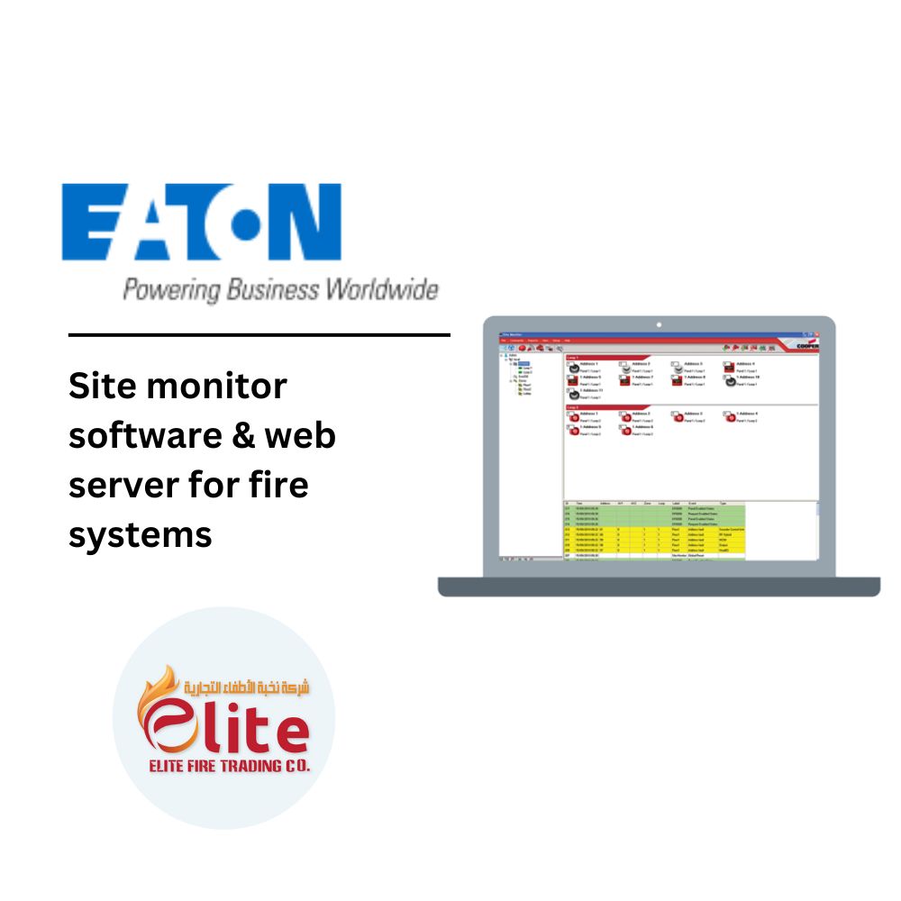 Eaton / Cooper EATON Site monitor software & web server for fire systems in Saudi Arabia
