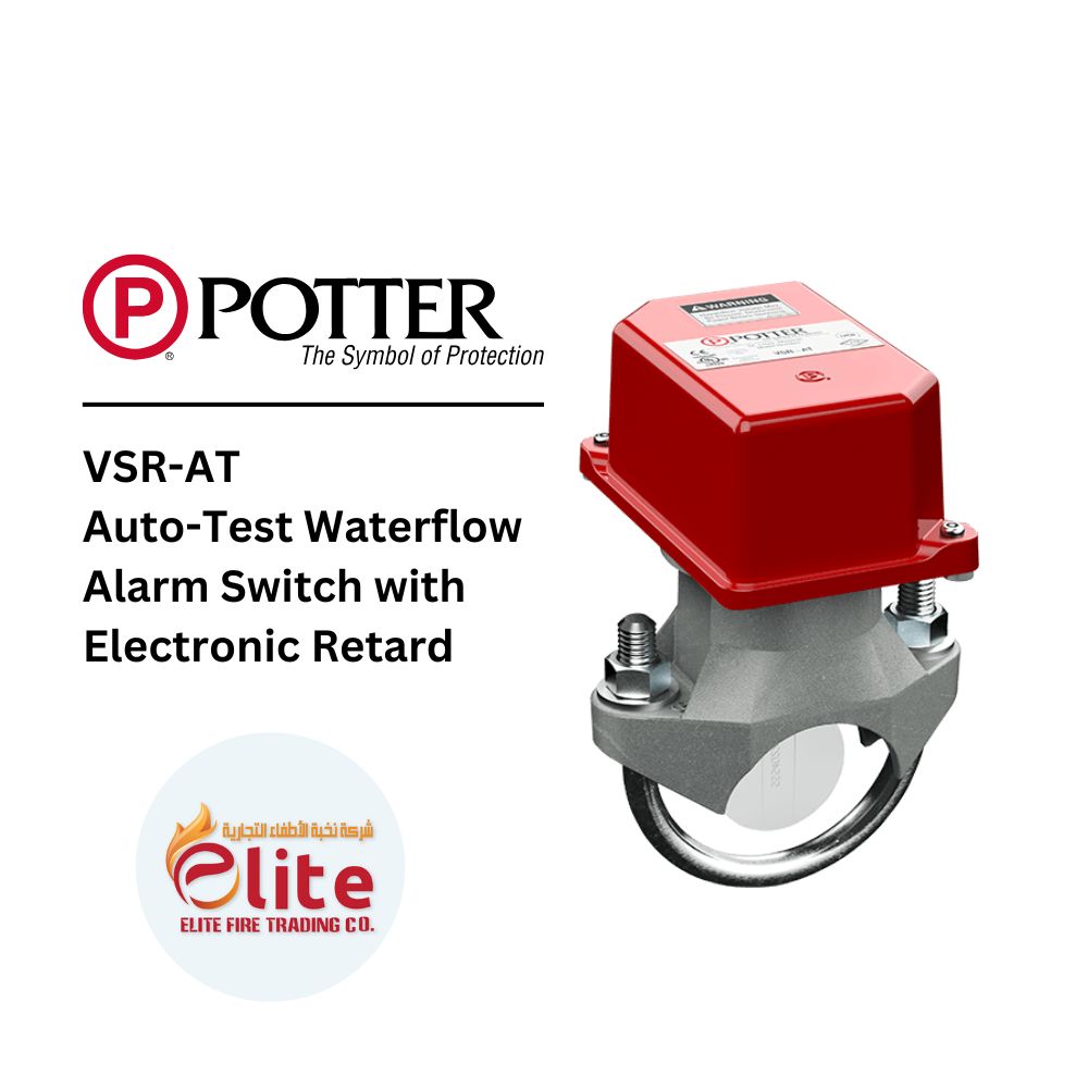 Potter Potter - VSR-AT Auto-Test Waterflow Alarm Switch with Electronic Retard - in Saudi Arabia