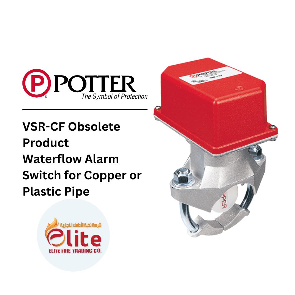 Potter Potter - VSR-CF Obsolete Product Waterflow Alarm Switch for Copper or Plastic Pipe - in Saudi Arabia