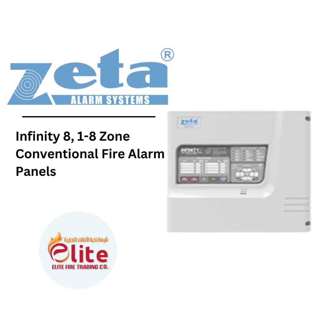 Zeta Zeta Infinity 8, 1-8 Zone Conventional Fire Alarm Panels in Saudi Arabia